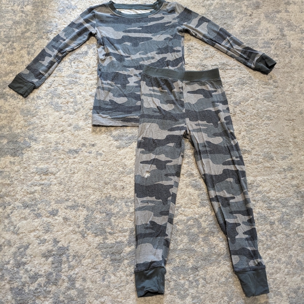 Little Sleepies Vintage Camo Bamboo PJ Set
